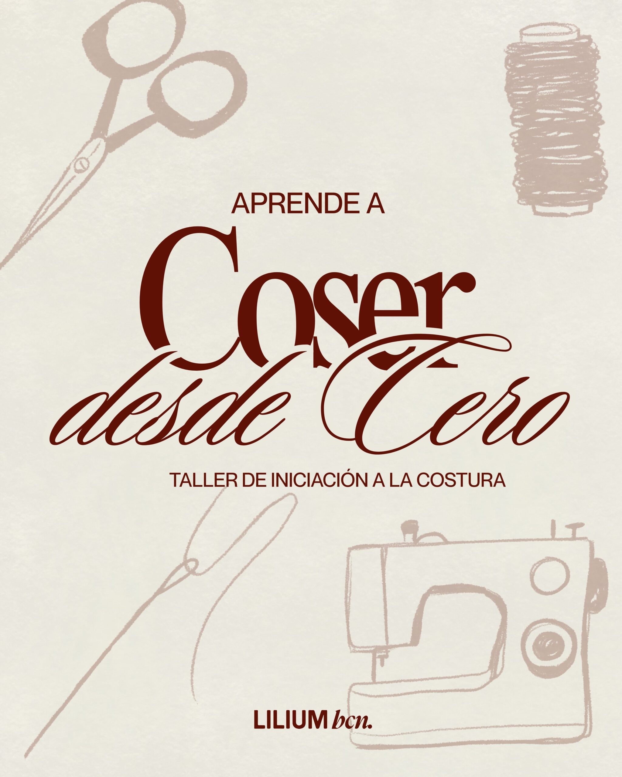 Taller de Iniciación a la Costura