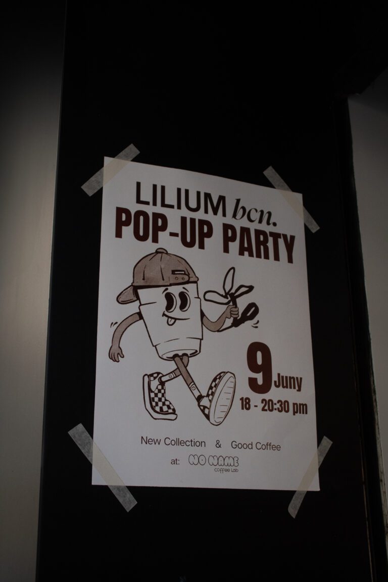 Cartel de la Lilium Pop-up Party