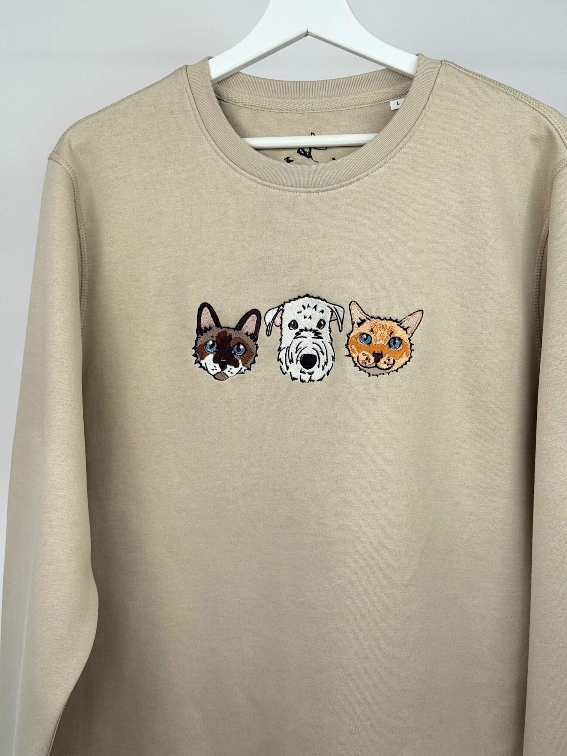 sudadera 3 mascotas
