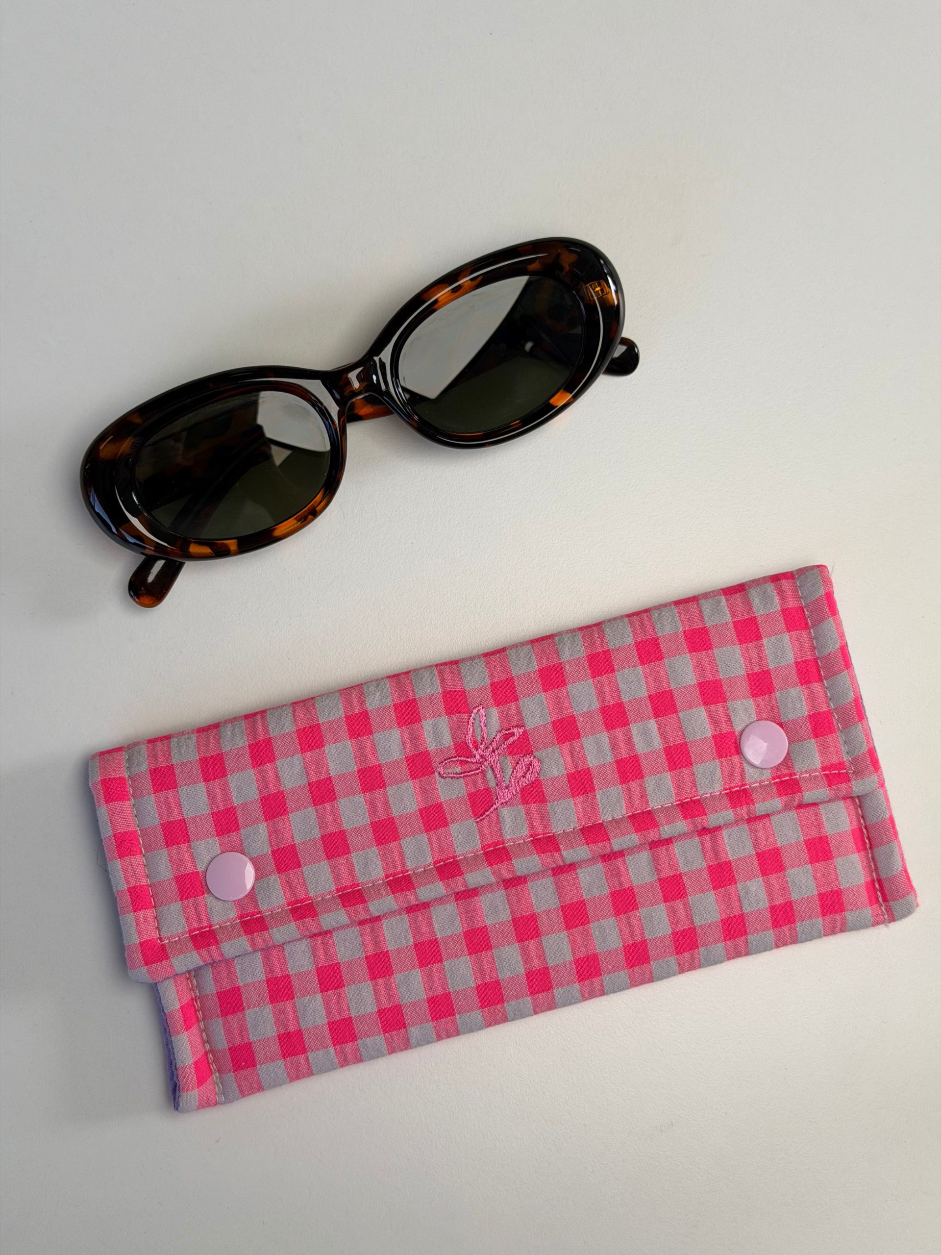 Funda de gafas Luna Fucsia