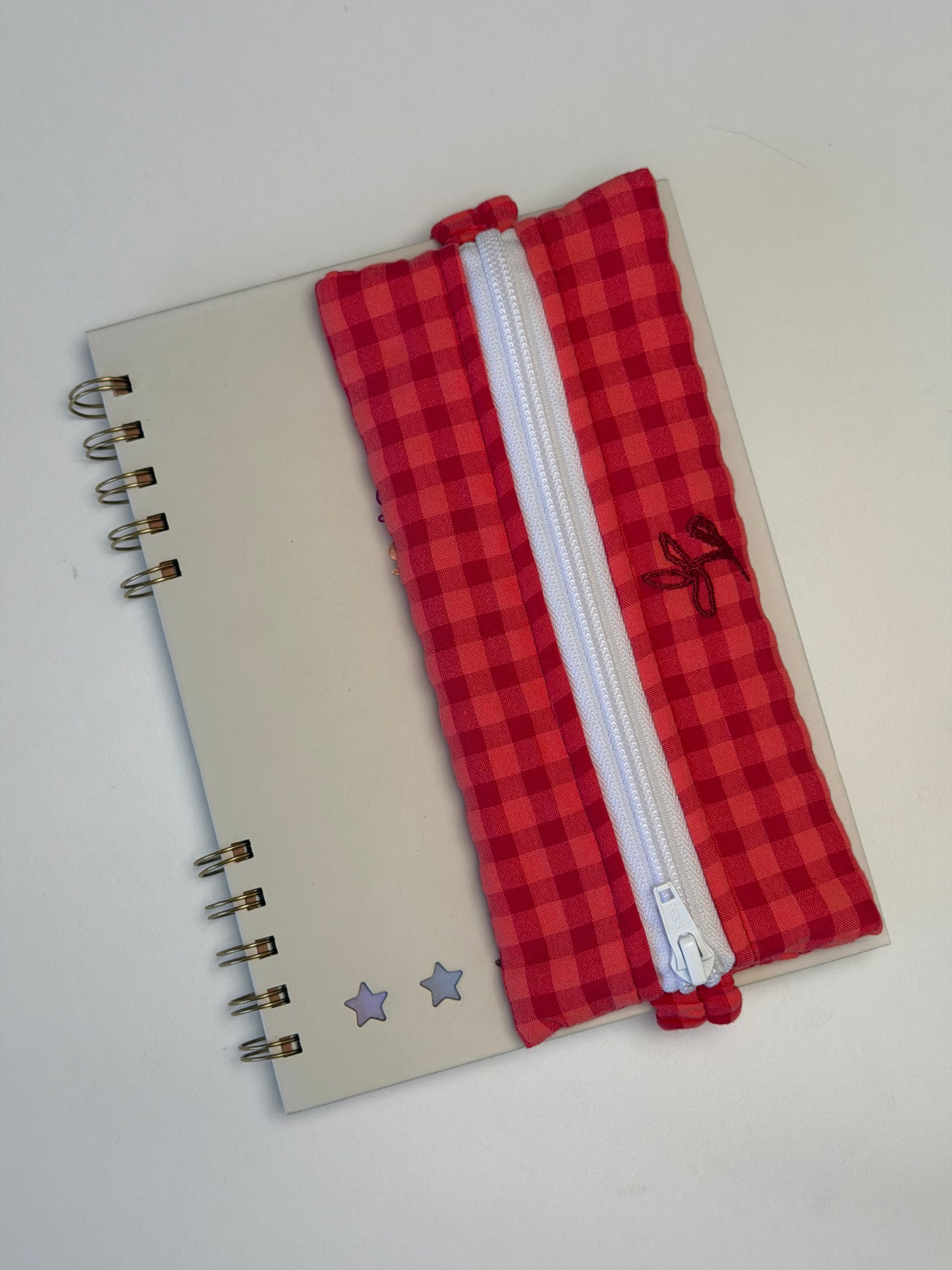 Estuche Mia rojo/coral