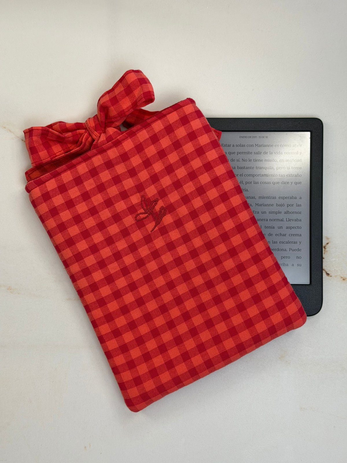 Funda de ebook Ágatha coral